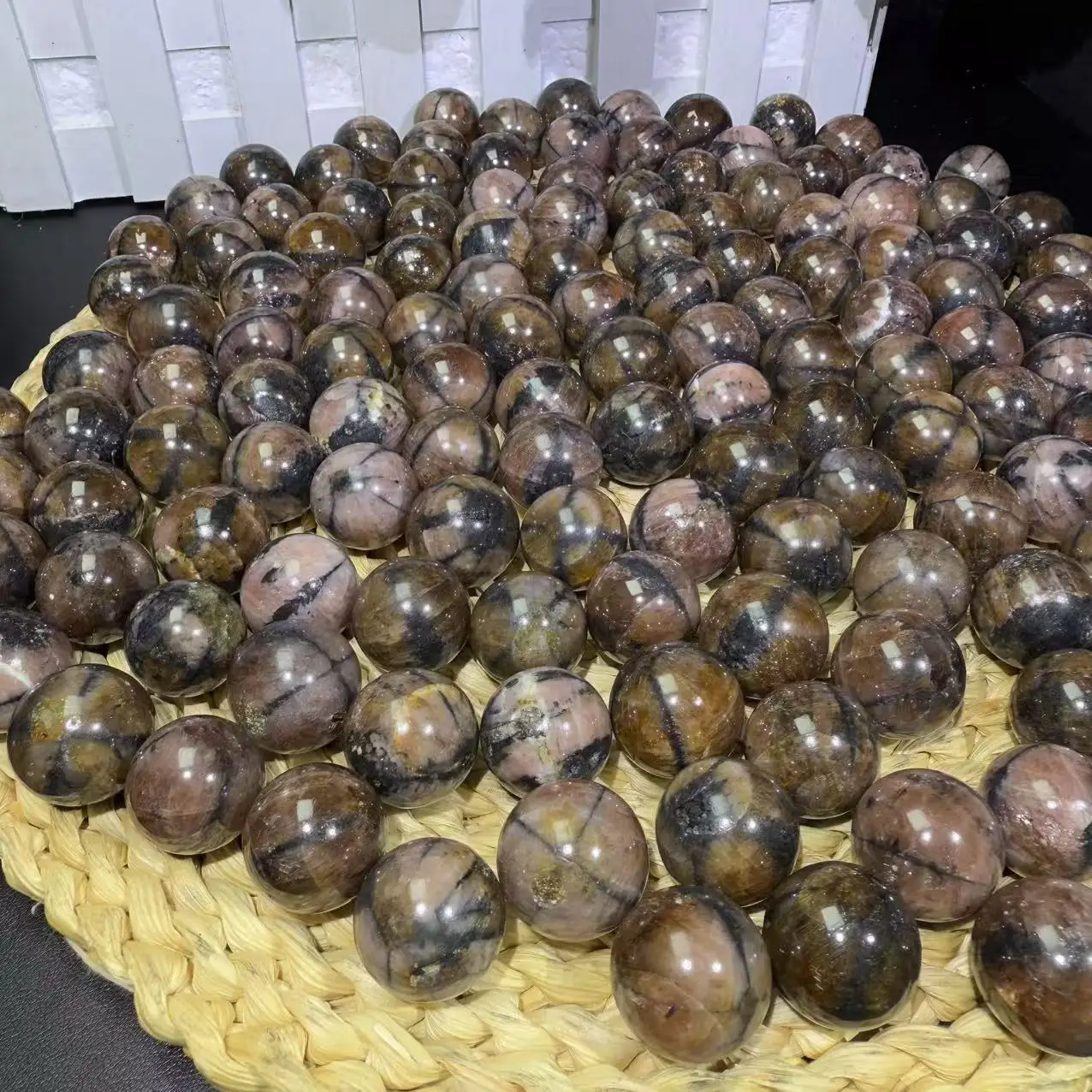 Kindfull Wholesale Natural 2 cm Chiastolite Sphere Spiritual Healing Crystal Ball For Meditation
Kindfull Wholesale Natural 2 cm Chiastolite Sphere Spiritual Healing Crystal Ball For Meditation