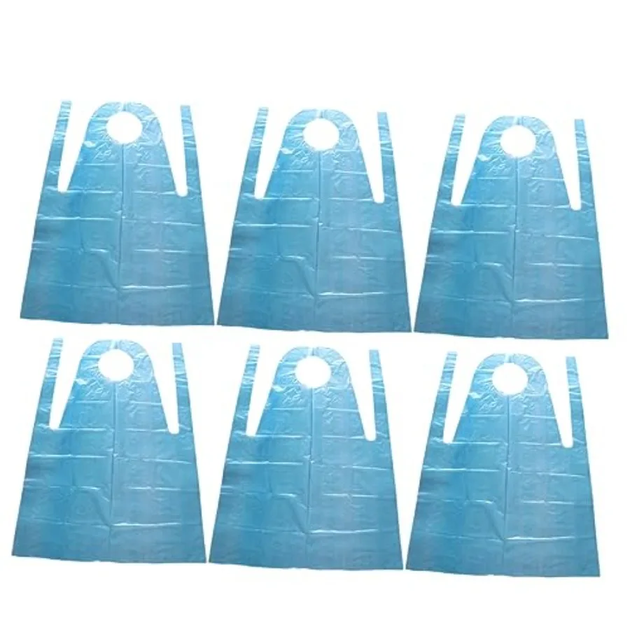 20pcs Disposable Aprons Blue Sleeveless Plastic Apron for Barbecue Cooking Kitchen Use Oil Convenient for Home and Restaurants
20pcs Disposable Aprons Blue Sleeveless Plastic Apron for Barbecue Cooking Kitchen Use Oil Convenient for Home and Restaurants