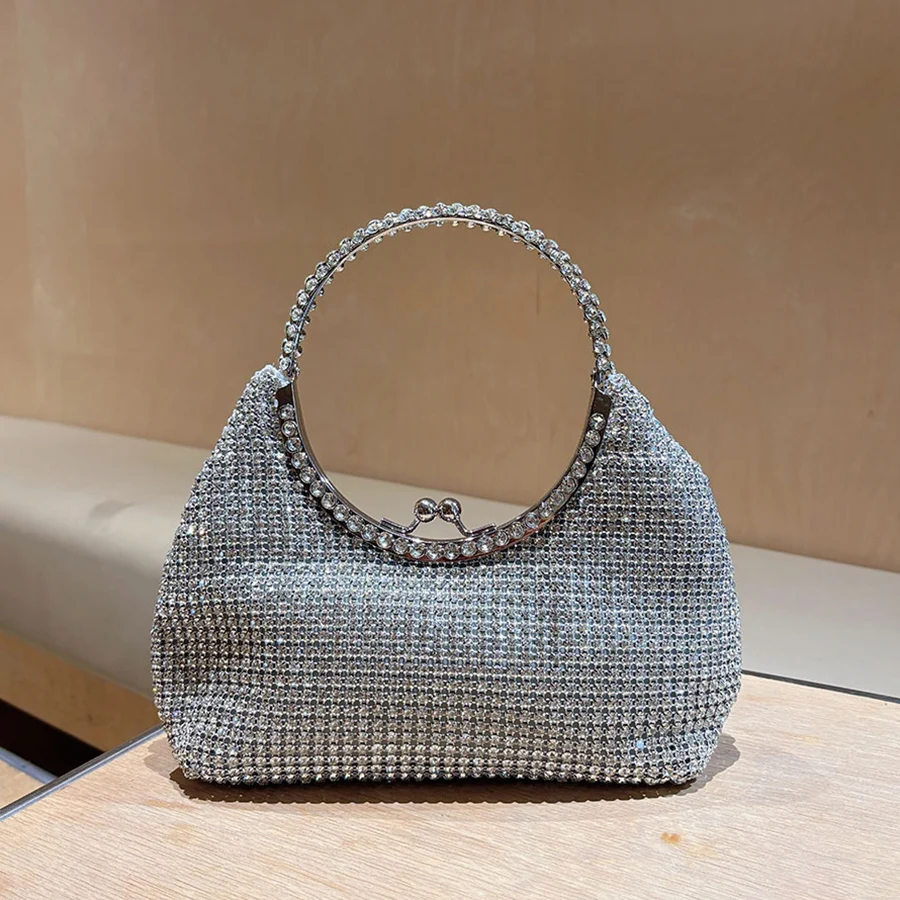Handle purses and handbags bags for women luxury Designer clutch purse evening banquet wedding party bag crystal top handle bag
Handle purses and handbags bags for women luxury Designer clutch purse evening banquet wedding party bag crystal top handle bag