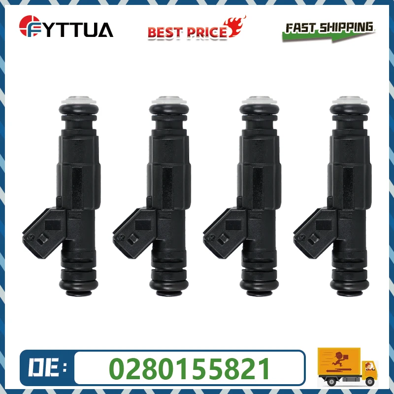 4PCS Fuel Injector 0280155821 For Mercedes-Benz W124 R129 W140 W202 W210 Volvo 740 745 2.3L
4PCS Fuel Injector 0280155821 For Mercedes-Benz W124 R129 W140 W202 W210 Volvo 740 745 2.3L