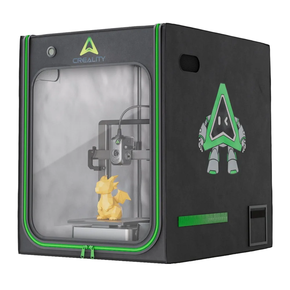 Creality Printer Enclosuer-L Constant Temperature Fireproof & Dustproof Protective Cover 700*750*900mm for CR-10 Smart Pro
Creality Printer Enclosuer-L Constant Temperature Fireproof & Dustproof Protective Cover 700*750*900mm for CR-10 Smart Pro