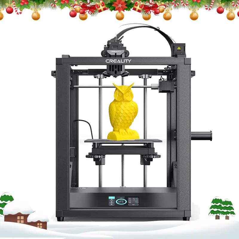 CREALITY 3D Ender-5 S1 3D Printer FDM 250mm/s Fast Printing with Sprite Dual Gear Direct Extruder and CR Touch Auto Leveling
CREALITY 3D Ender-5 S1 3D Printer FDM 250mm/s Fast Printing with Sprite Dual Gear Direct Extruder and CR Touch Auto Leveling