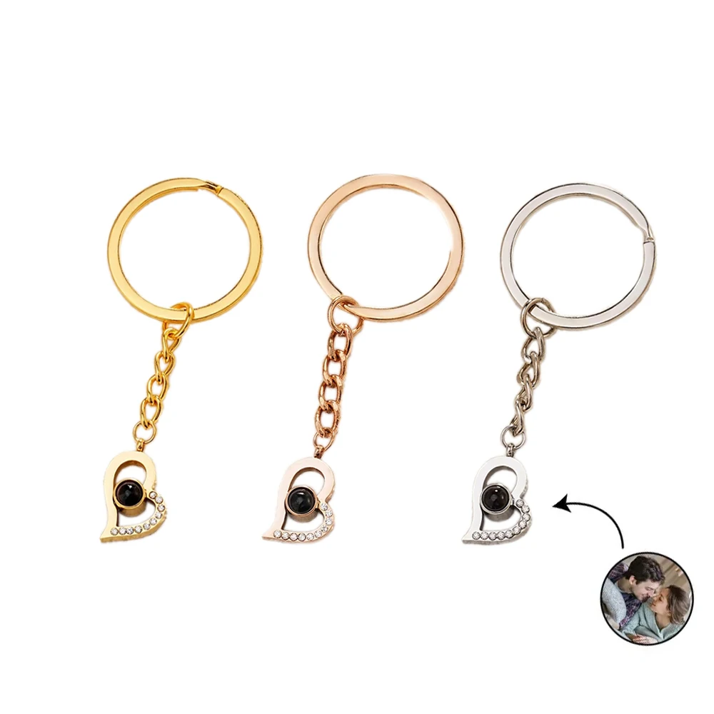 Customized Photo Love Pendant Keyring For Women Gold Sliver Color Stainless Steel Photo Keychain
Customized Photo Love Pendant Keyring For Women Gold Sliver Color Stainless Steel Photo Keychain