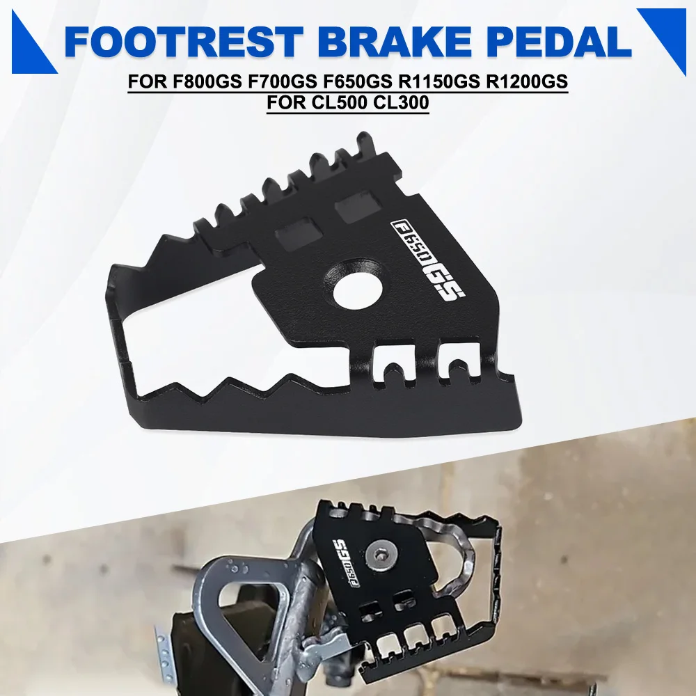 FOR BMW F800GS F700GS F650GS R1150GS R1200GS Rear Foot Brake Lever Peg Pad Extension Enlarge Extender For Honda CL500 CL300 2023
FOR BMW F800GS F700GS F650GS R1150GS R1200GS Rear Foot Brake Lever Peg Pad Extension Enlarge Extender For Honda CL500 CL300 2023
