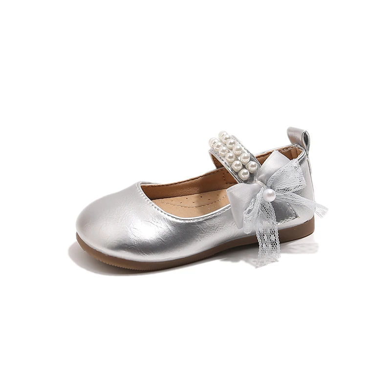 Girls Mary Janes Shoe for Party Wedding Korean Style Children Princess Shoes with Bow Kids Pearls Flats Leather Shoes Round-toe
Girls Mary Janes Shoe for Party Wedding Korean Style Children Princess Shoes with Bow Kids Pearls Flats Leather Shoes Round-toe