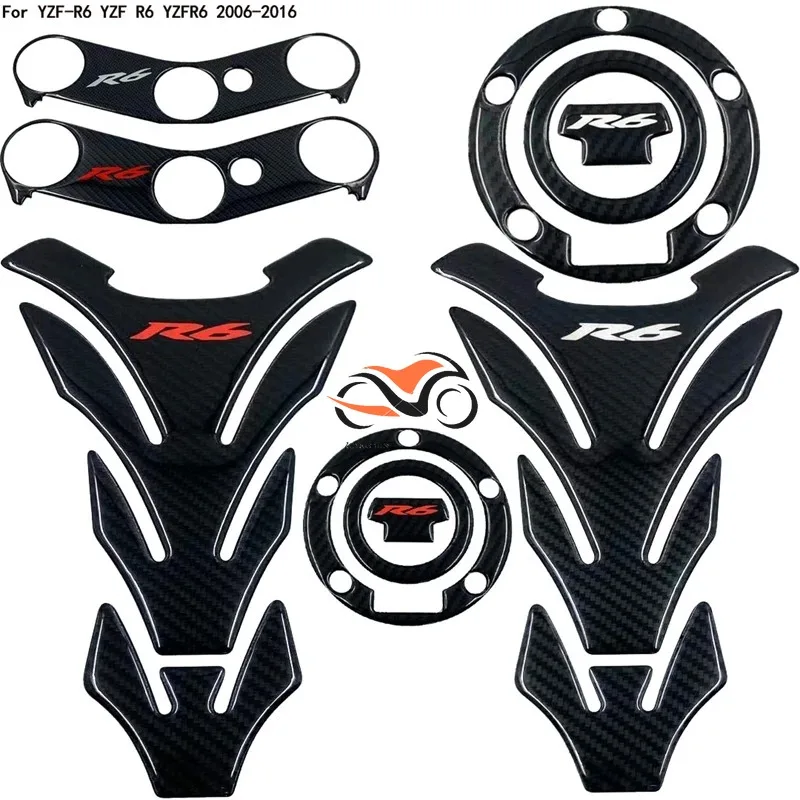 R6 Sticker 3D Carbon Look Motorcycle Tank Pad Protector Stickers Case for Yamaha YZF600 YZF-R6 R6S Tankpad Decals
R6 Sticker 3D Carbon Look Motorcycle Tank Pad Protector Stickers Case for Yamaha YZF600 YZF-R6 R6S Tankpad Decals