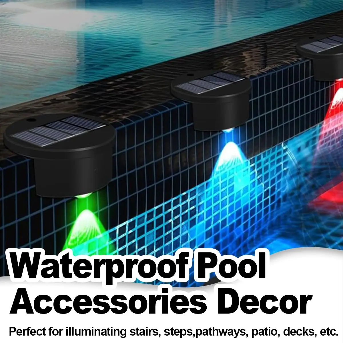 Solar Swimming Pool Side Led Light Underground Deck Outdoor Lights Wall Waterproof Ip65 Decoration Powered Step Yard Patio Panel
Solar Swimming Pool Side Led Light Underground Deck Outdoor Lights Wall Waterproof Ip65 Decoration Powered Step Yard Patio Panel