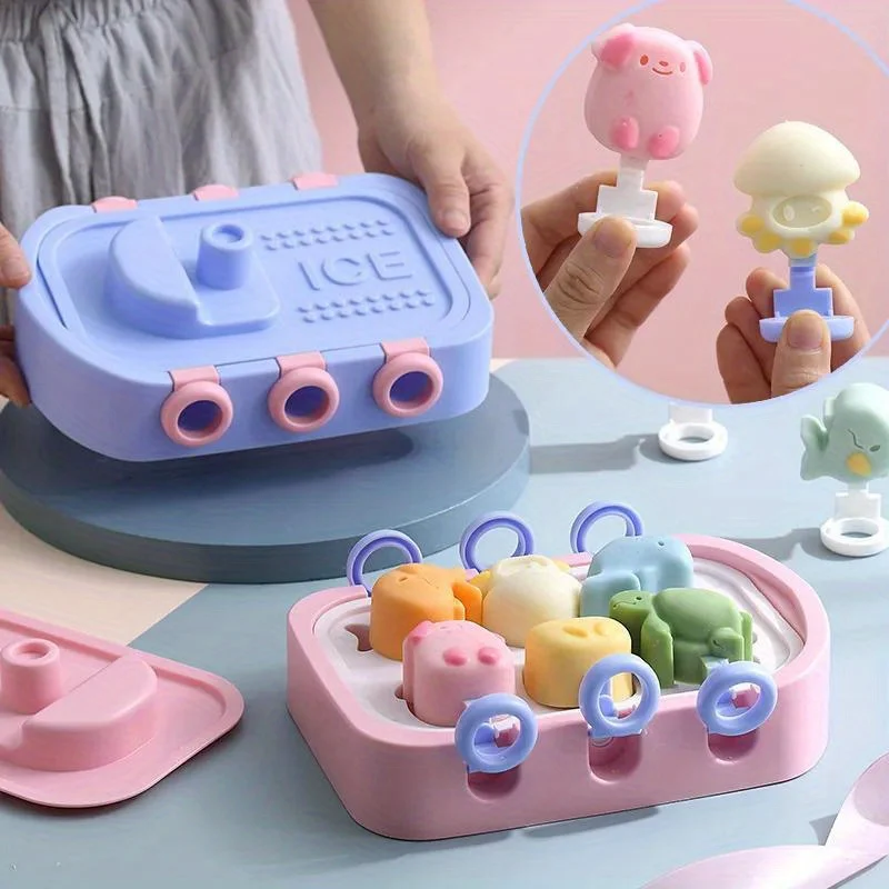 1pc, Popsicle Mold, Creative Popsicle Mold, Cartoon Popsicle Mold, Ice Cream Mold, Ice Cube Box, Household Popsicle Mold, Safet
1pc, Popsicle Mold, Creative Popsicle Mold, Cartoon Popsicle Mold, Ice Cream Mold, Ice Cube Box, Household Popsicle Mold, Safet