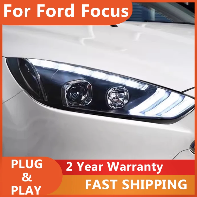 Автомобильные аксессуары для передней фары Ford Focus 2015-2018, фокусная фара DRL, сигнал поворота, линза дальнего света
Автомобильные аксессуары для передней фары Ford Focus 2015-2018, фокусная фара DRL, сигнал поворота, линза дальнего света