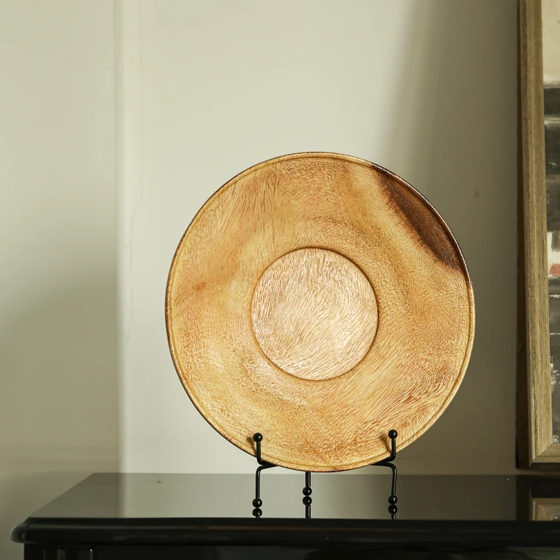 Mid-Century Walnut Wood Decorative Plates Centerpiece Fruit Bowl Retro Wooden Serving Tray for Living Room Home Decor Snack Tray
Mid-Century Walnut Wood Decorative Plates Centerpiece Fruit Bowl Retro Wooden Serving Tray for Living Room Home Decor Snack Tray