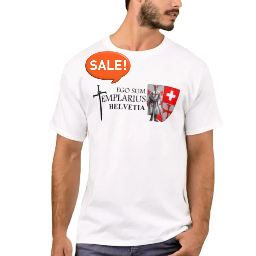 Swiss Coat of Arms Templer Helvetia T-Shirt. Summer Cotton Short Sleeve O-Neck Mens T Shirt New S-3XL
Swiss Coat of Arms Templer Helvetia T-Shirt. Summer Cotton Short Sleeve O-Neck Mens T Shirt New S-3XL