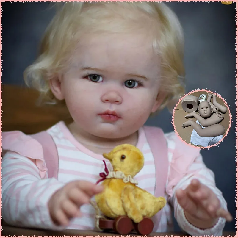 28inch Huge Size Toddler Reborn Doll Kit Ying Unfinished Unpainted Unassembled for Artists DIY Doll Parts Collectible Doll
28inch Huge Size Toddler Reborn Doll Kit Ying Unfinished Unpainted Unassembled for Artists DIY Doll Parts Collectible Doll