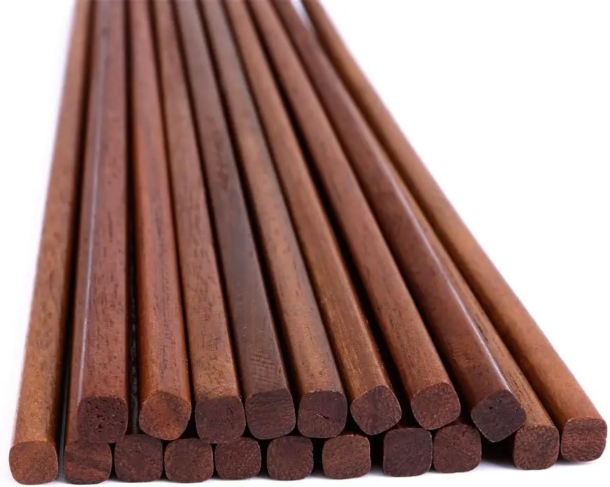 10 Pairs Wooden Chopsticks Reusable Chop Sticks Dishwasher Safe Chinese Wooden Chopsticks Handmade Chopstick Natural Health for Cooking Eating Restaurants ,Korean & Japaness Style,Portable Long Brown
10 Pairs Wooden Chopsticks Reusable Chop Sticks Dishwasher Safe Chinese Wooden Chopsticks Handmade Chopstick Natural Health for Cooking Eating Restaurants ,Korean & Japaness Style,Portable Long Brown