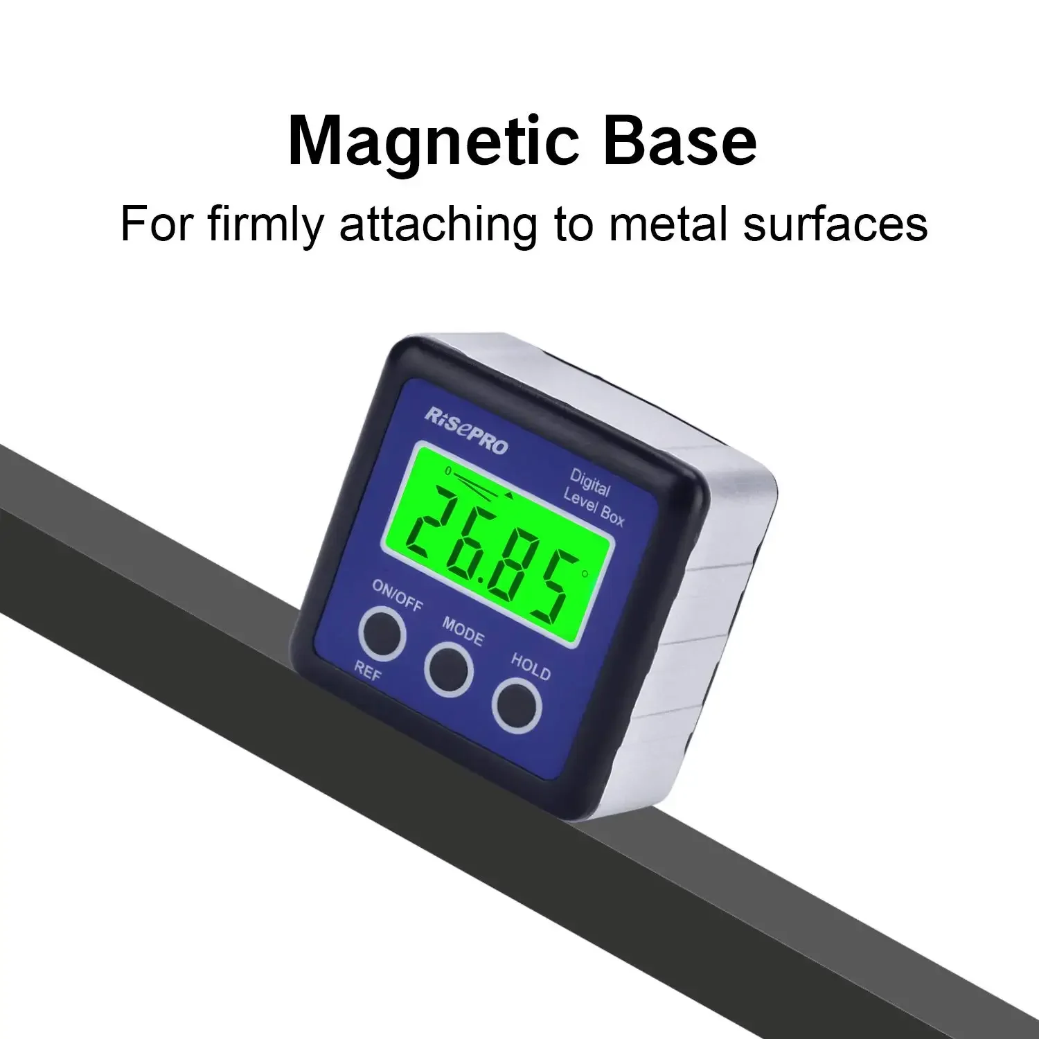 Horizontal Angle Meter Digital Protractor Inclinometer Electronic Level Box Magnetic Base Measuring Tools Blue Accessories Set
Horizontal Angle Meter Digital Protractor Inclinometer Electronic Level Box Magnetic Base Measuring Tools Blue Accessories Set