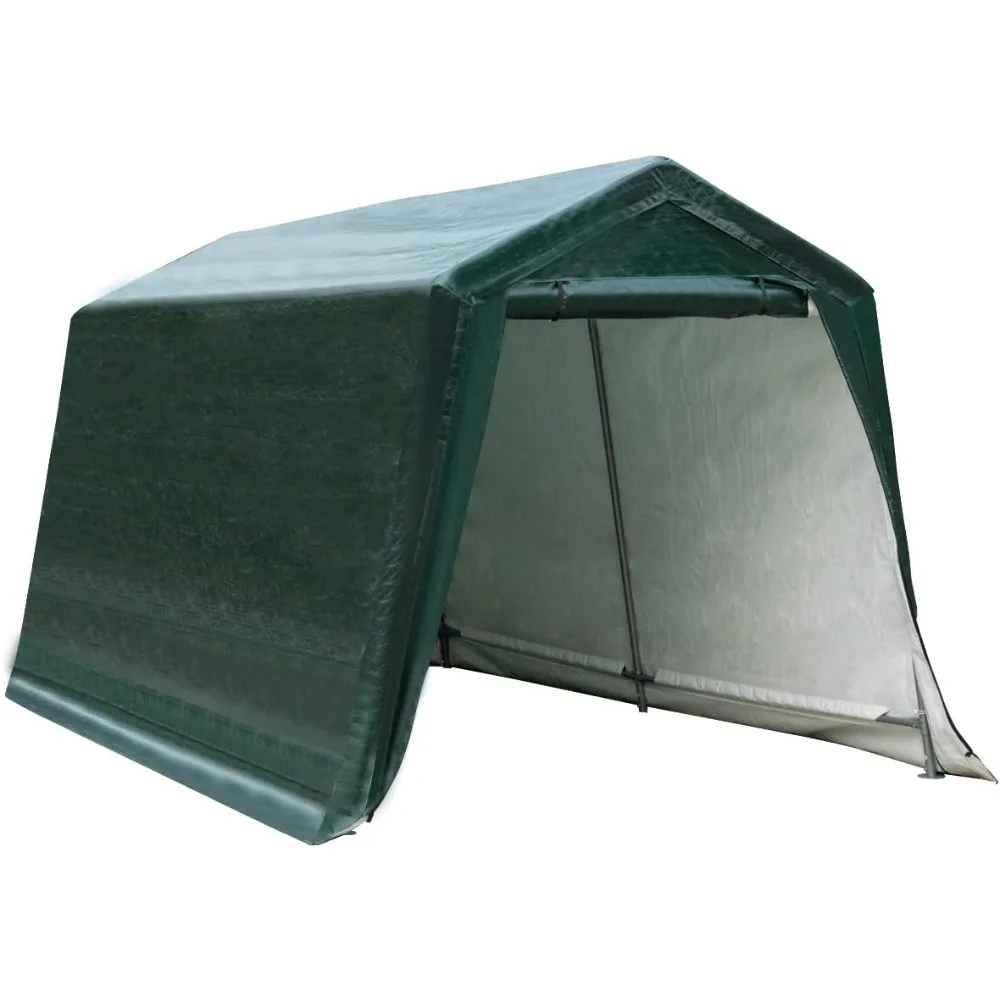 8 Ft x 14 Ft Outdoor Carport, Patio Storage Shelter, Heavy Duty Enclosed Carport Shed w/All-Steel Metal Frame and Waterproof Ri
8 Ft x 14 Ft Outdoor Carport, Patio Storage Shelter, Heavy Duty Enclosed Carport Shed w/All-Steel Metal Frame and Waterproof Ri