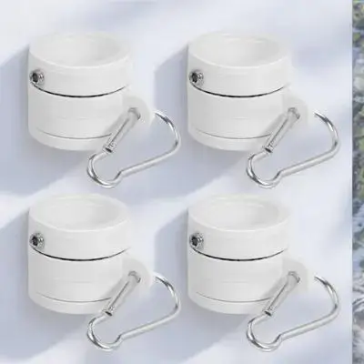 4pcs Flag Pole Rotating Kits Clip Accessories 2 5cm Diameter Durable Plastic Versatile Design Easy Installation Stylish 
4pcs Flag Pole Rotating Kits Clip Accessories 2 5cm Diameter Durable Plastic Versatile Design Easy Installation Stylish
