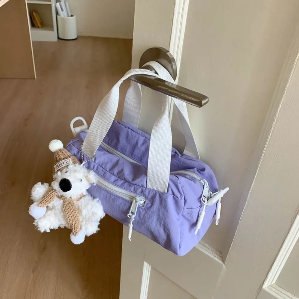 Fashion Solid Color Light Weight Bag Leisure Korean Nylon Crossbody Bag Casual Adjustable Strap Women's Handbags Unisex
Fashion Solid Color Light Weight Bag Leisure Korean Nylon Crossbody Bag Casual Adjustable Strap Women's Handbags Unisex