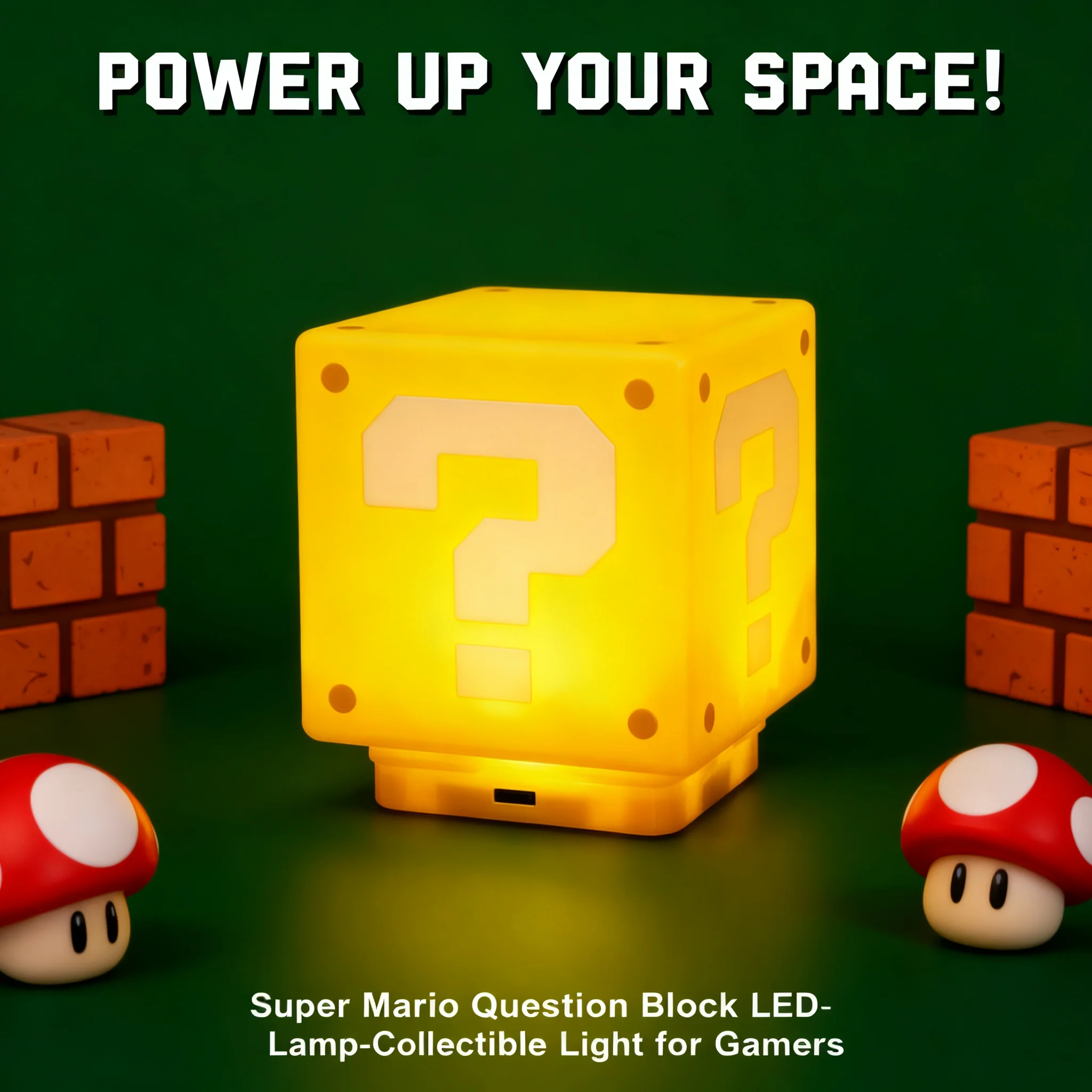 LED Question Mark Brick Night Light USB Charging Desk Lamp With Music Birthday Xmas Gifts
LED Question Mark Brick Night Light USB Charging Desk Lamp With Music Birthday Xmas Gifts