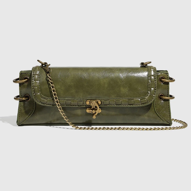 2025 Luxury Brand Designer Long Style Clutch Bag Women Vintage Turn Lock Fake Leather Shoulder Bag with Chain
2025 Luxury Brand Designer Long Style Clutch Bag Women Vintage Turn Lock Fake Leather Shoulder Bag with Chain