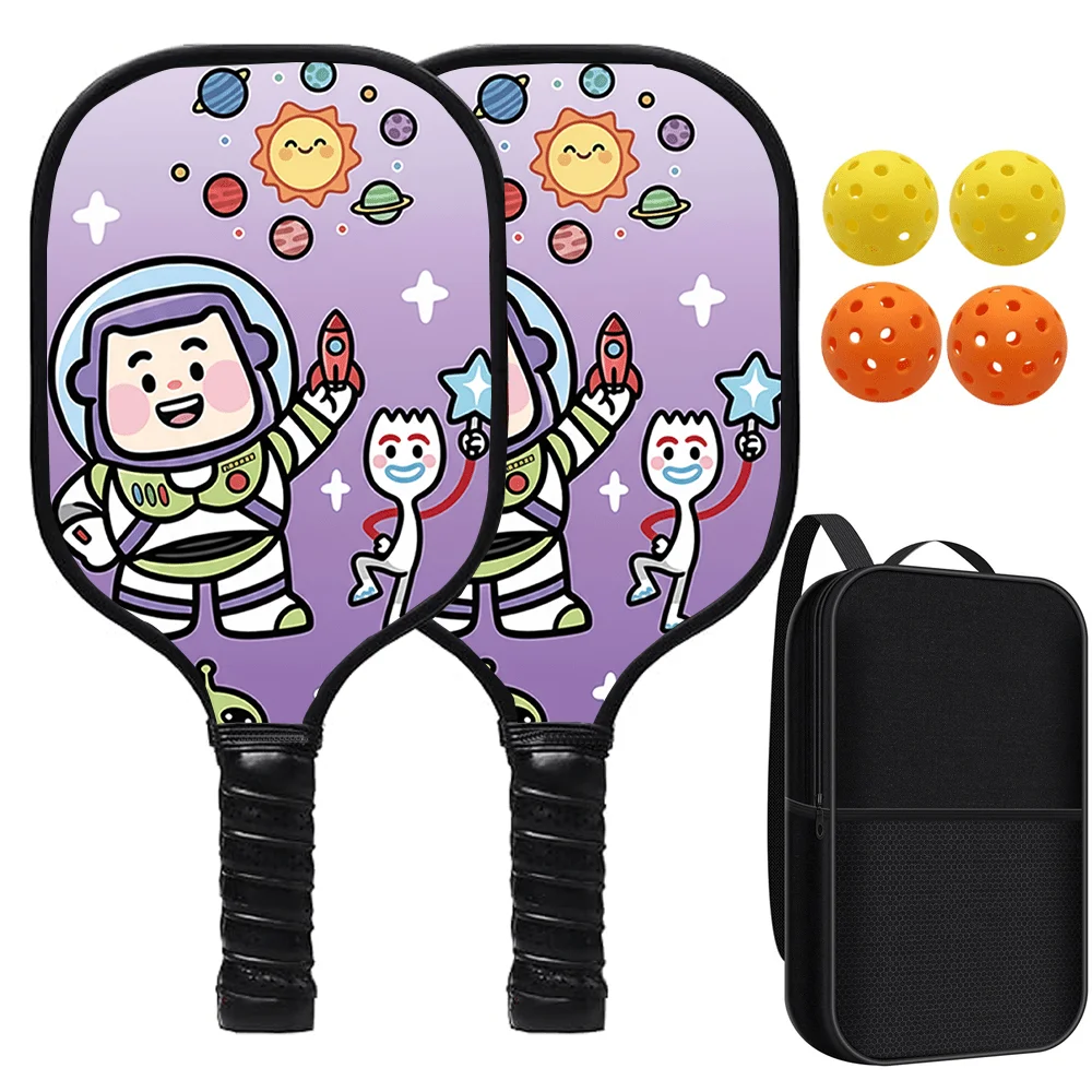 Набор для пиклбола: 2 ракетки из стекловолокна с мячами и сумкой, легкие, с нескользящей рукояткой, для начинающих, для игры на открытом воздухе
Набор для пиклбола: 2 ракетки из стекловолокна с мячами и сумкой, легкие, с нескользящей рукояткой, для начинающих, для игры на открытом воздухе