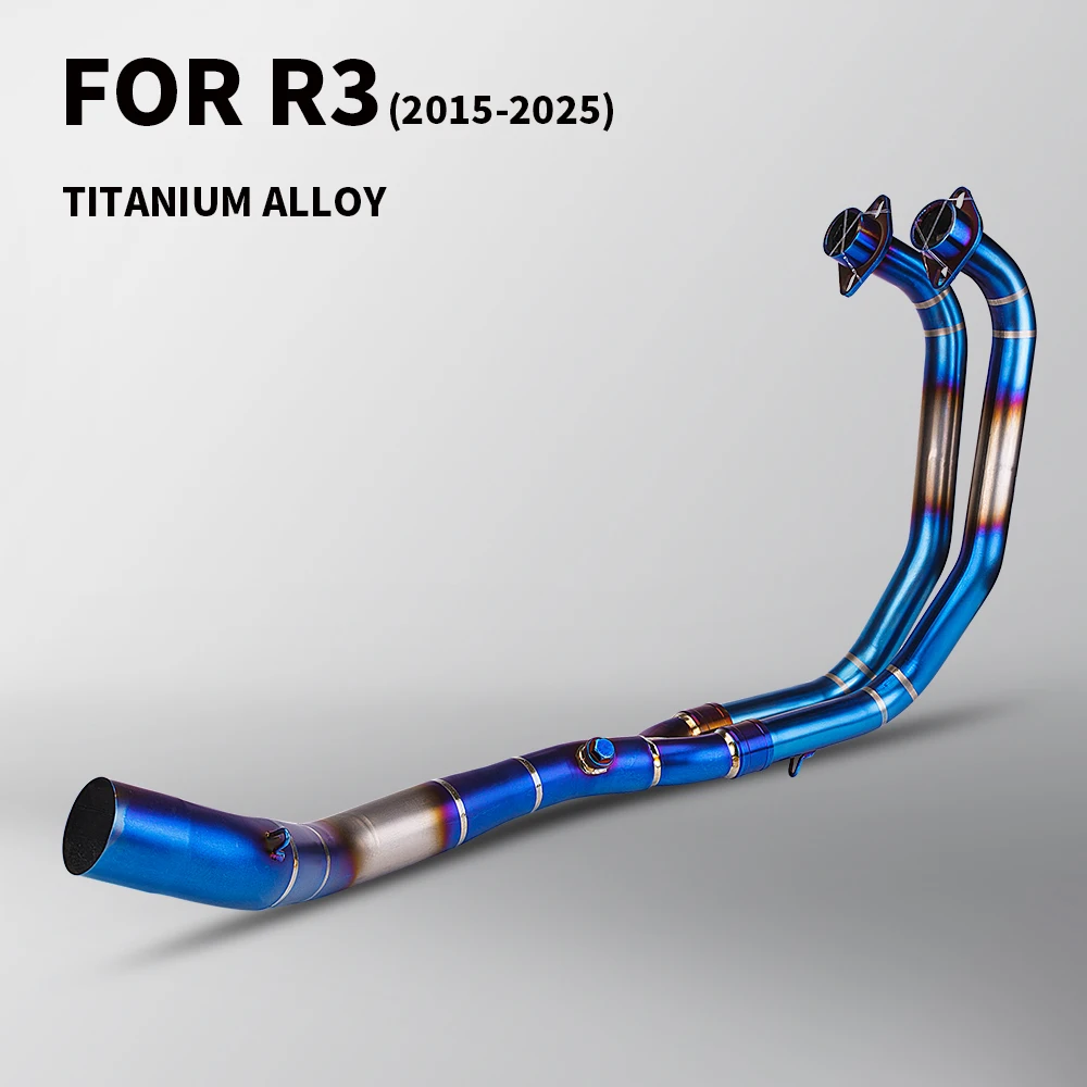 For YZF R3 R25 MT03 Motorcycle Exhaust Pipe Escape Refit High Quality Titanium Alloy Exhaust Front Link Pipe 2015-2025
For YZF R3 R25 MT03 Motorcycle Exhaust Pipe Escape Refit High Quality Titanium Alloy Exhaust Front Link Pipe 2015-2025