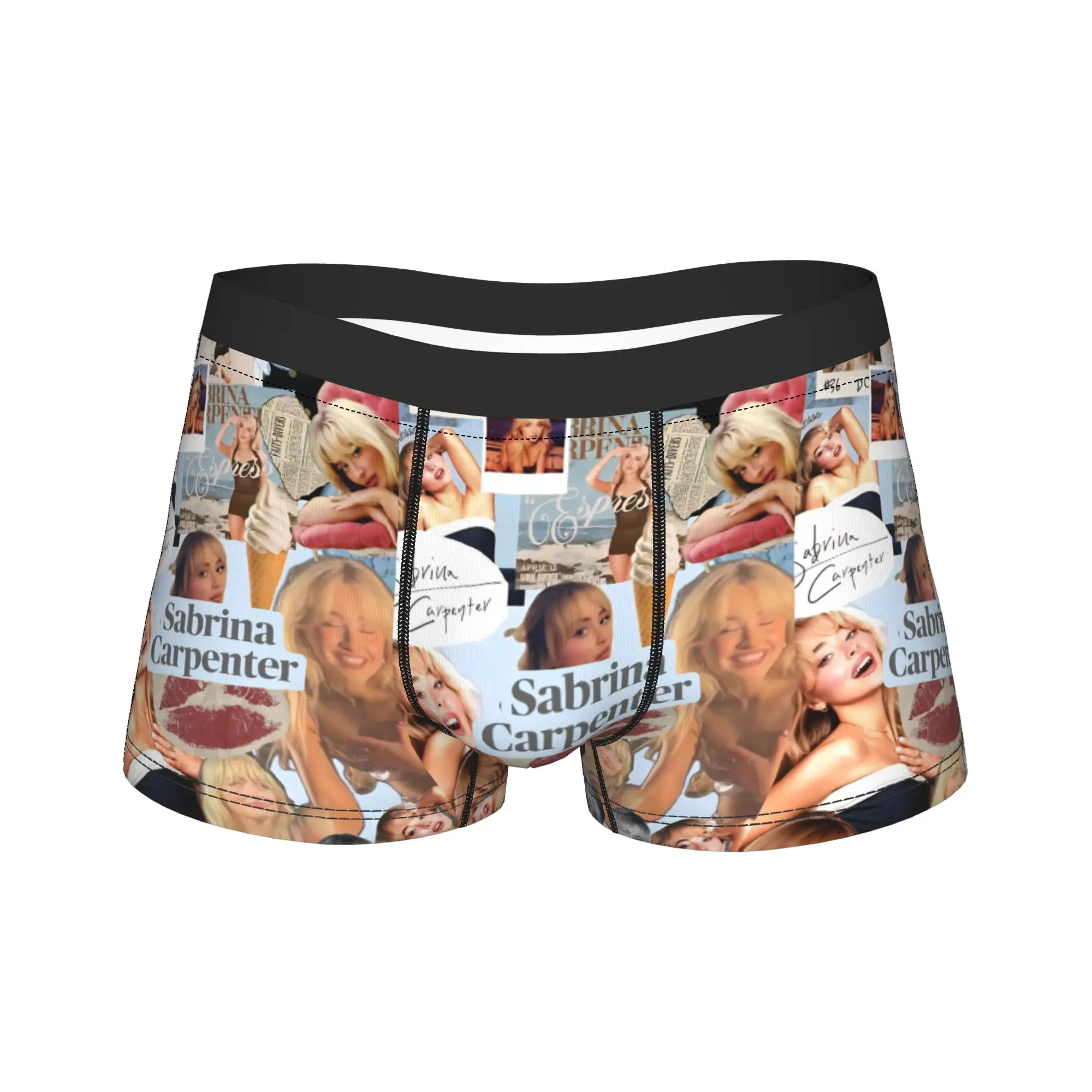 Sabrina Carpenter American Singer Trunk 3D Pouch Underwear Hot Sale Custom DIY Shorts Briefs Soft Trend Men's Panties Plus Size
Sabrina Carpenter American Singer Trunk 3D Pouch Underwear Hot Sale Custom DIY Shorts Briefs Soft Trend Men's Panties Plus Size