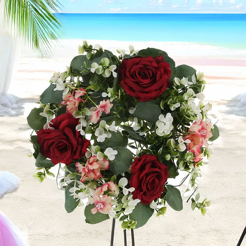 Artificial Roses Christmas Door Lintels Eucalyptus Silk Flowers Home Decorations Flower Garlands Dining Table Ornaments
Artificial Roses Christmas Door Lintels Eucalyptus Silk Flowers Home Decorations Flower Garlands Dining Table Ornaments