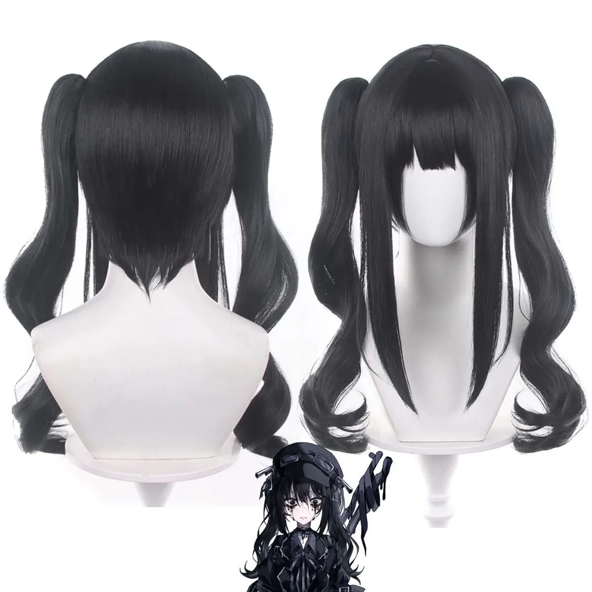 Women Game Magical Witch Trial Kurobe Nanoka Cosplay Double Tail Black Heat Resistant Synthetic Hair Wig
Women Game Magical Witch Trial Kurobe Nanoka Cosplay Double Tail Black Heat Resistant Synthetic Hair Wig