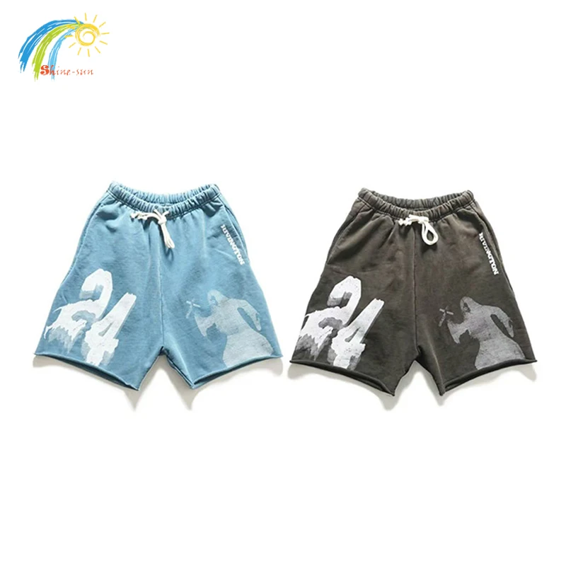 High Street Ghost Print Drawstring RRR123 Shorts Men Women Best Quality Cotton Vintage Washed Black Blue Breeches Oversized
High Street Ghost Print Drawstring RRR123 Shorts Men Women Best Quality Cotton Vintage Washed Black Blue Breeches Oversized