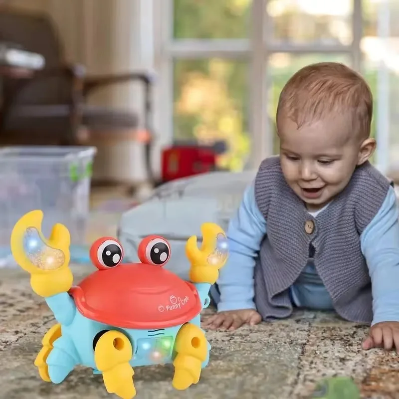 Kids Induction Crawling Crab Octopus Walking Toy Baby Electronic Pets Musical Toys Educational Toddler Moving Toy Christmas Gift
Kids Induction Crawling Crab Octopus Walking Toy Baby Electronic Pets Musical Toys Educational Toddler Moving Toy Christmas Gift
