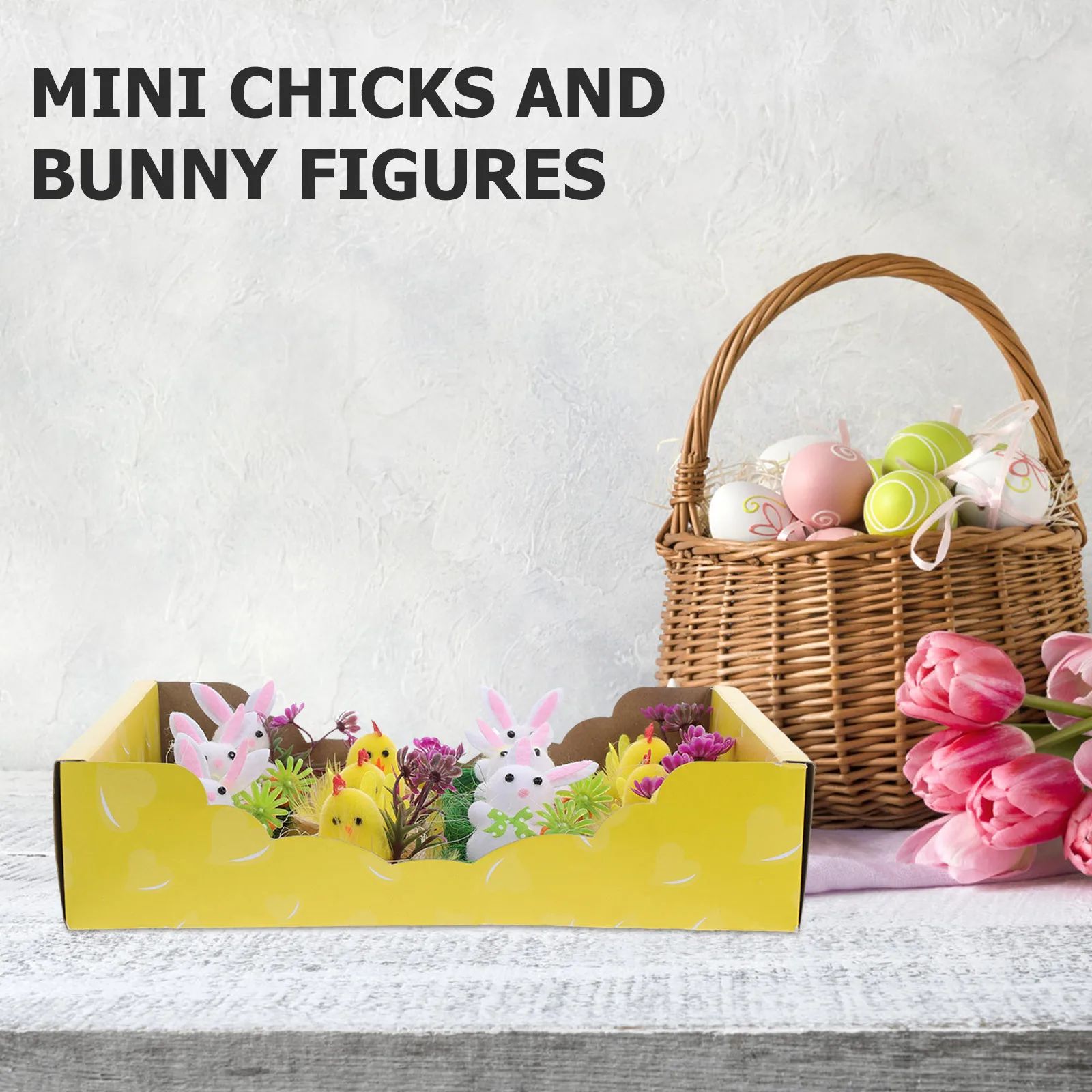 12Pcs Mini Easter Chicks Soft Animal Figures Easter Party Decor Basket Filler Party Favor Garden Ornament Mini Animal Model
12Pcs Mini Easter Chicks Soft Animal Figures Easter Party Decor Basket Filler Party Favor Garden Ornament Mini Animal Model