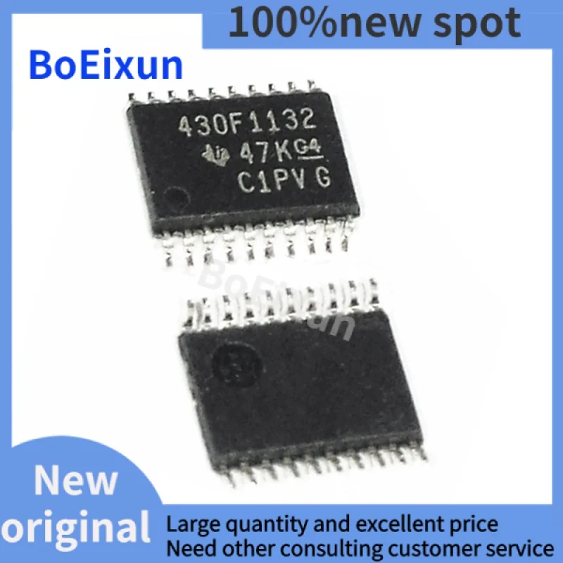 1-100 Pieces MSP430F1132IPW SOP-20 430F1132 Microcontroller Chip IC Integrated Circuit Original Brand New Free Shipping
1-100 Pieces MSP430F1132IPW SOP-20 430F1132 Microcontroller Chip IC Integrated Circuit Original Brand New Free Shipping