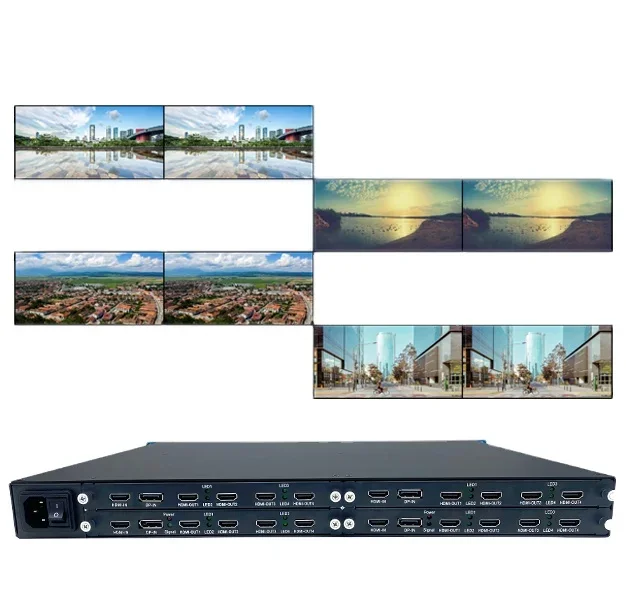 Bitvisus 4x4 2x2 3x3 2x4 video wall controller 16 channels video wall controller 4k 8K
Bitvisus 4x4 2x2 3x3 2x4 video wall controller 16 channels video wall controller 4k 8K