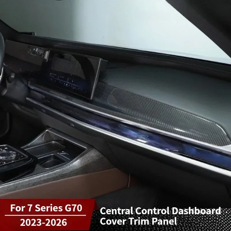 For BMW 7 Series G70 Real Dry Carbon Fiber Conter Consle Dashboard Cover Trim Panel 2023-2026 Interior Modification Accessory
For BMW 7 Series G70 Real Dry Carbon Fiber Conter Consle Dashboard Cover Trim Panel 2023-2026 Interior Modification Accessory