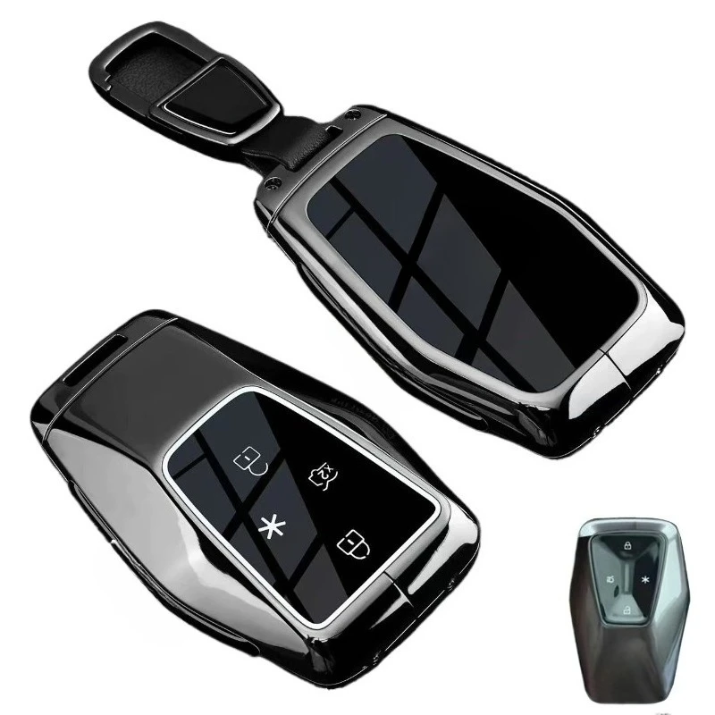 Zinc Alloy Car Key Case Cover Shell Protector Fob Holder for GAC Toyota Bozhi 7 BZ7 2026 NFC Card Key Accessories Keybag
Zinc Alloy Car Key Case Cover Shell Protector Fob Holder for GAC Toyota Bozhi 7 BZ7 2026 NFC Card Key Accessories Keybag