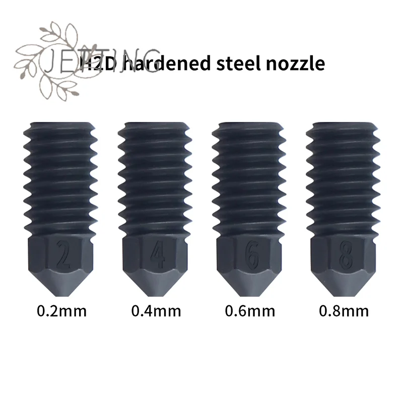 Горячие сменные сопла для Bambu Lab A1/A1 Mini, 0.2, 0.4, 0.6, 0.8 мм, из закаленной стали, для комплекта хотэнда Bambu Lab A1 Upgrade, для 3D-принтера
Горячие сменные сопла для Bambu Lab A1/A1 Mini, 0.2, 0.4, 0.6, 0.8 мм, из закаленной стали, для комплекта хотэнда Bambu Lab A1 Upgrade, для 3D-принтера