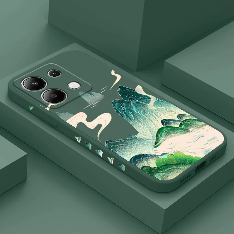 Jade Mountain Phone Case For Xiaomi Redmi Note 14 13 12 12S 11 11S 10 10S 9 9S Pro Plus 4G 5G Liquid Silicone Cover
Jade Mountain Phone Case For Xiaomi Redmi Note 14 13 12 12S 11 11S 10 10S 9 9S Pro Plus 4G 5G Liquid Silicone Cover