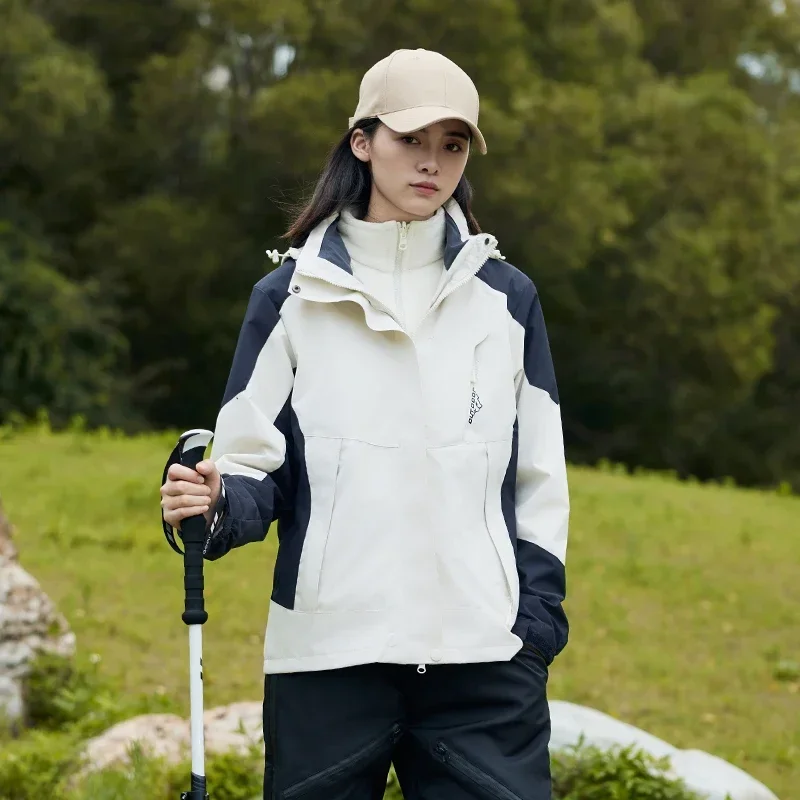 Two Pieces Sets 3 In 1 Hiking Windbreaker Camping Thick Warm Unisex Coat New Windproof Waterproof Man Women Parka Jackets Suits
Two Pieces Sets 3 In 1 Hiking Windbreaker Camping Thick Warm Unisex Coat New Windproof Waterproof Man Women Parka Jackets Suits