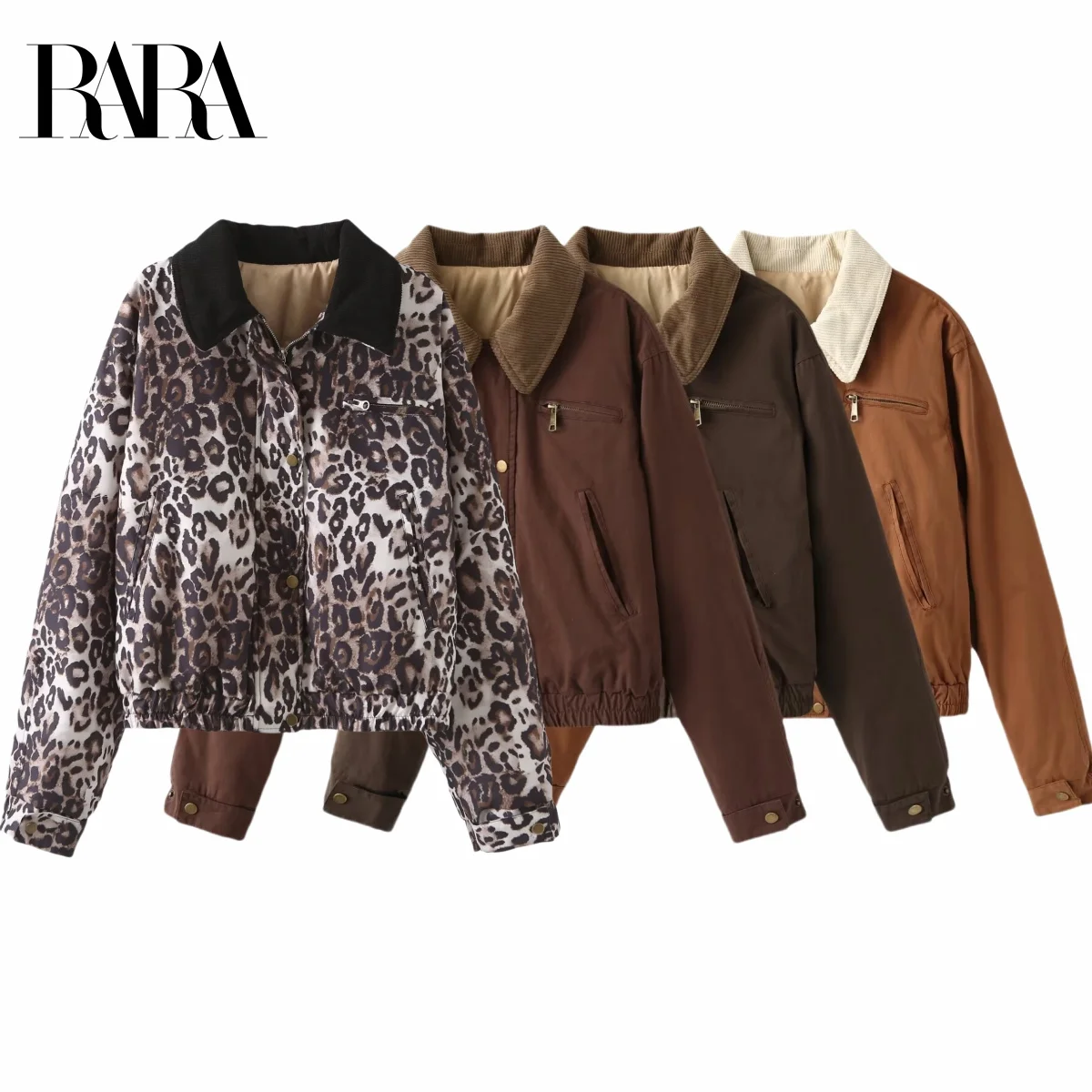RARA2025 Womens Autumn New Style Corduroy Collar Patchwork Casual Retro Maillard Style Lapel Long Sleeve Jacket Coat
RARA2025 Womens Autumn New Style Corduroy Collar Patchwork Casual Retro Maillard Style Lapel Long Sleeve Jacket Coat