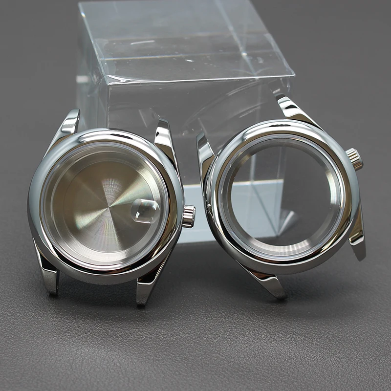 36mm 40mm Case Steel Men's Watch Sapphire Crystal Glass 28.5mm Dial For Seiko NH35 NH36 Miyota 8215 Movement Day Date Parts
36mm 40mm Case Steel Men's Watch Sapphire Crystal Glass 28.5mm Dial For Seiko NH35 NH36 Miyota 8215 Movement Day Date Parts