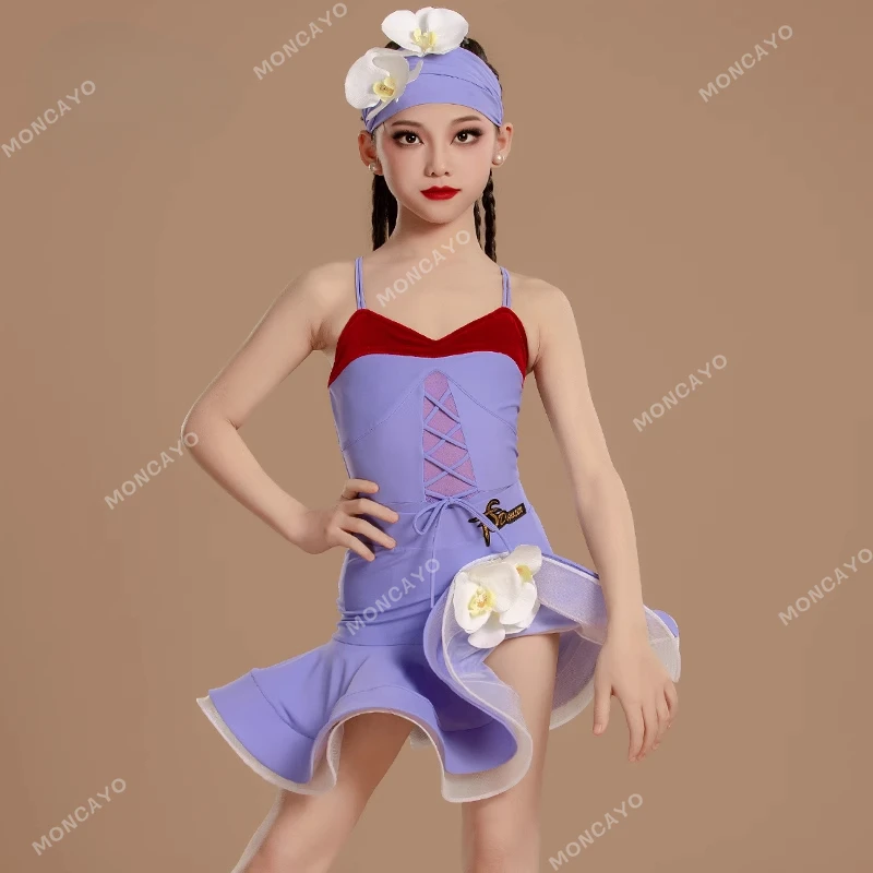 Latin Dance Dress Girls Cha Cha Tango Rumba Samba Salsa Latin Practice Dress Kids Standard Ballroom Dance Competition Dresses
Latin Dance Dress Girls Cha Cha Tango Rumba Samba Salsa Latin Practice Dress Kids Standard Ballroom Dance Competition Dresses