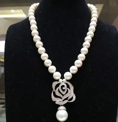 Hot sell new 9-10mm natural white freshwater pearl zircon accessories short necklace fashion jewelry
Hot sell new 9-10mm natural white freshwater pearl zircon accessories short necklace fashion jewelry