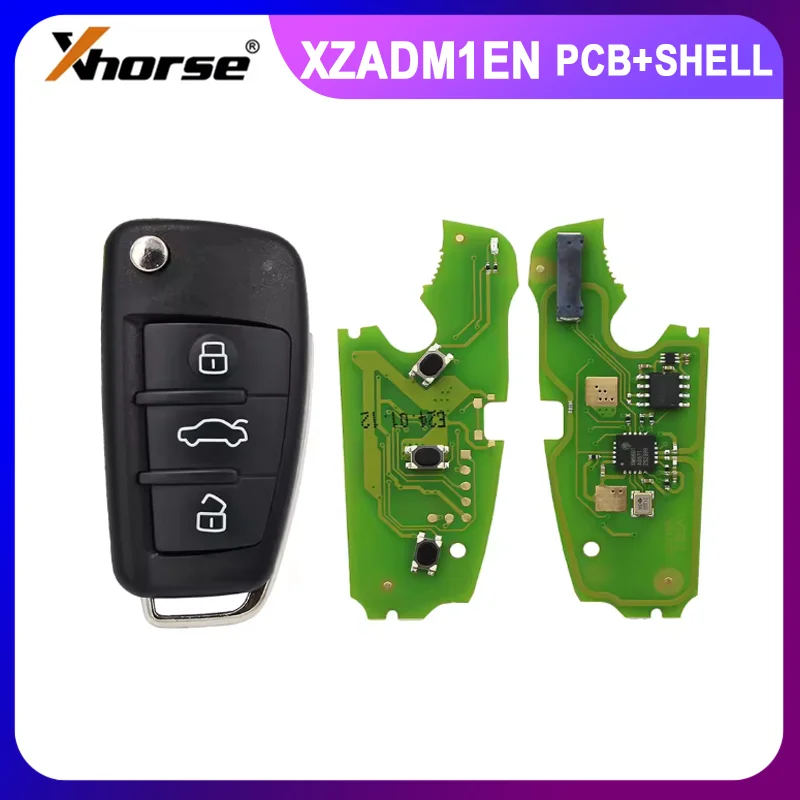 1/2/5 шт. Xhorse XZADM1EN XZ Series AU.D MQB48 специальная печатная плата для моделей Audi 3 кнопки с корпусом ключа
1/2/5 шт. Xhorse XZADM1EN XZ Series AU.D MQB48 специальная печатная плата для моделей Audi 3 кнопки с корпусом ключа