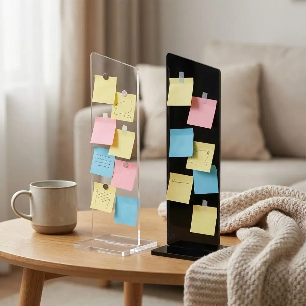 Transparent Acrylic Desk Note Board Detachable Vertical Desktop Schedule Board Time Management Office Daily Planner
Transparent Acrylic Desk Note Board Detachable Vertical Desktop Schedule Board Time Management Office Daily Planner