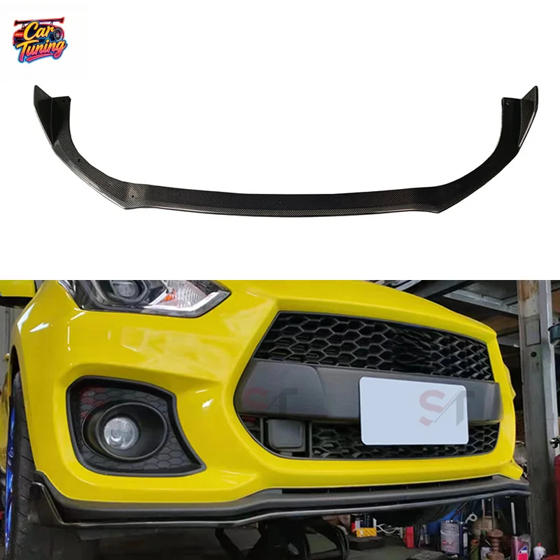 Suitable for Suzuki Swift ZC33S carbon fiber front lip, front bumper chin diffuser modification
Suitable for Suzuki Swift ZC33S carbon fiber front lip, front bumper chin diffuser modification