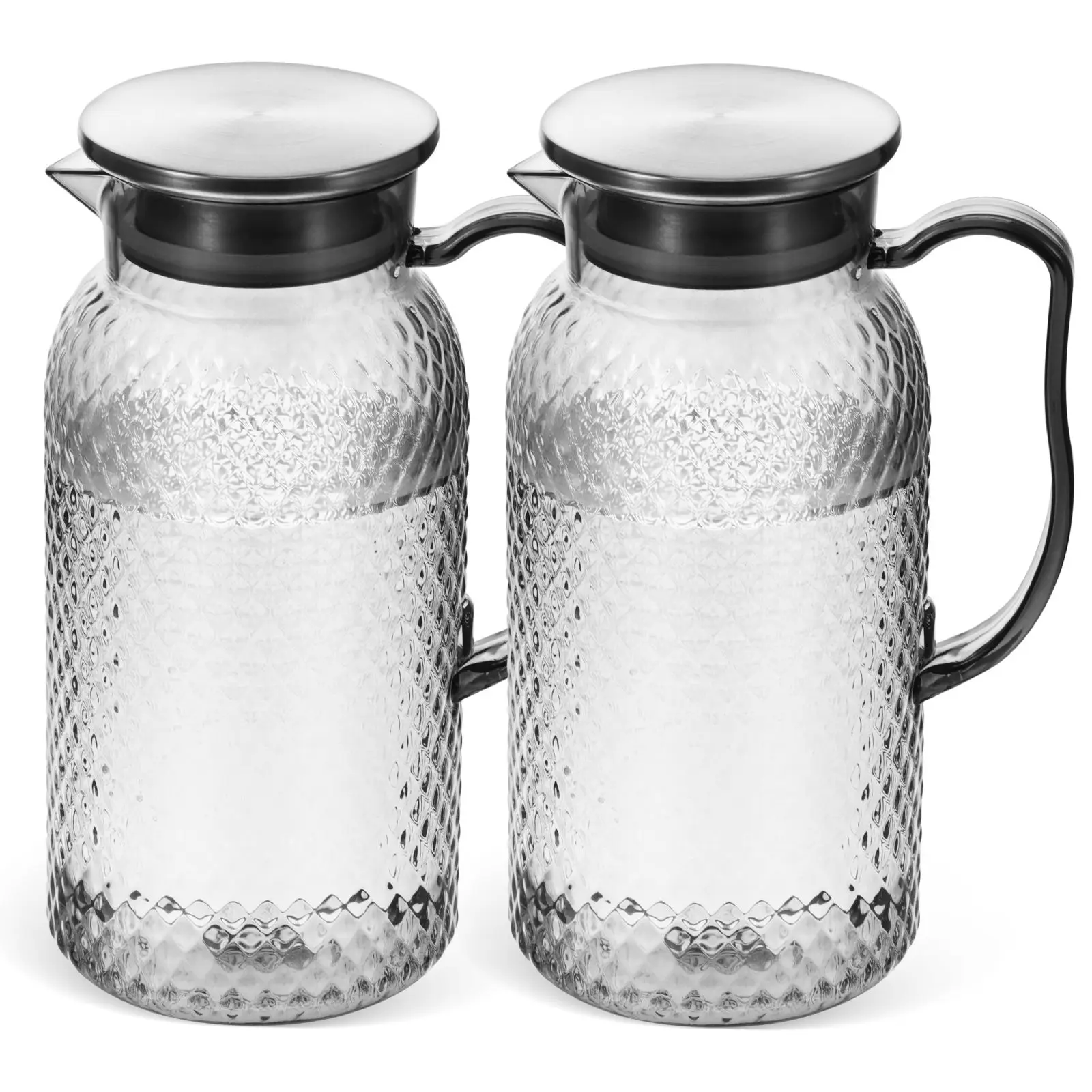 2 Pcs Juice Jug Pitcher Lid Large Capacity Plastic Water Bottle for Storage Jars Family Parties Tea Coffee Storage
2 Pcs Juice Jug Pitcher Lid Large Capacity Plastic Water Bottle for Storage Jars Family Parties Tea Coffee Storage