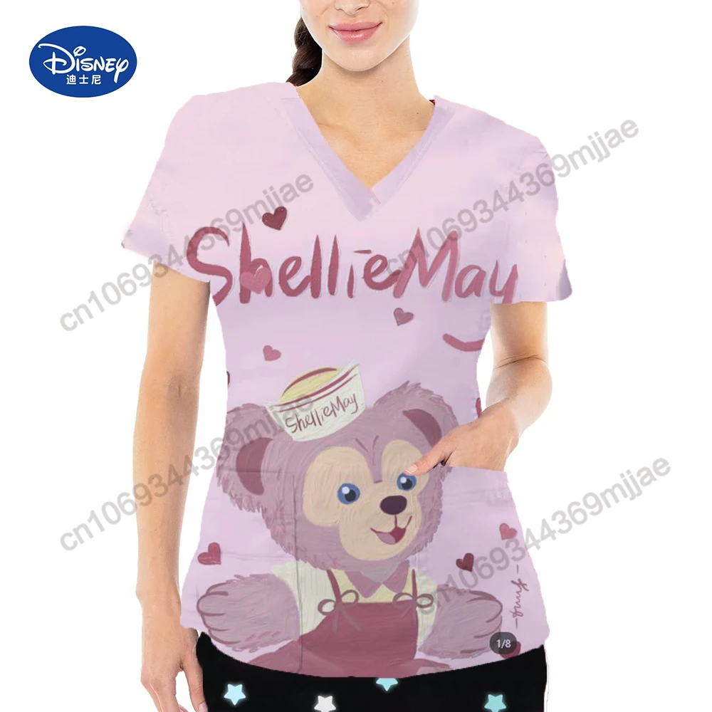 Disney Graphic T Shirts Womens Clothing Nurse Uniform Woman Clothes Pocket One Pieces Kpop Short Sleeve Tee Shirt
Disney Graphic T Shirts Womens Clothing Nurse Uniform Woman Clothes Pocket One Pieces Kpop Short Sleeve Tee Shirt