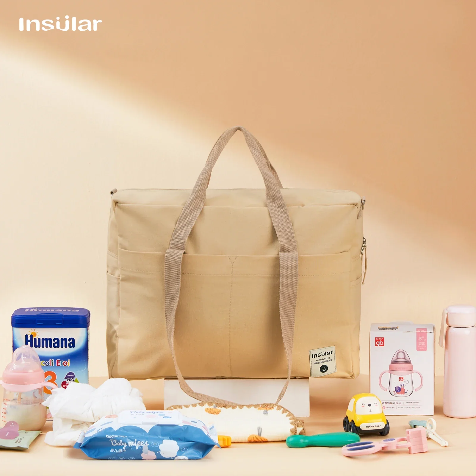 Quilted Baby Diaper Stroller Mummy Nappy Travel Shoulder Luggage Bag - Portable Infant Care Accessory for Easy Travel
Quilted Baby Diaper Stroller Mummy Nappy Travel Shoulder Luggage Bag - Portable Infant Care Accessory for Easy Travel