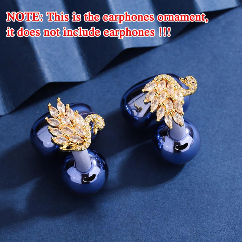 Sparkling Zircon Crystal Earphones Charms Ear-Clip Accessories Earbuds Ornament For Huawei Freeclip Fashion Females Jewelry Gift
Sparkling Zircon Crystal Earphones Charms Ear-Clip Accessories Earbuds Ornament For Huawei Freeclip Fashion Females Jewelry Gift
