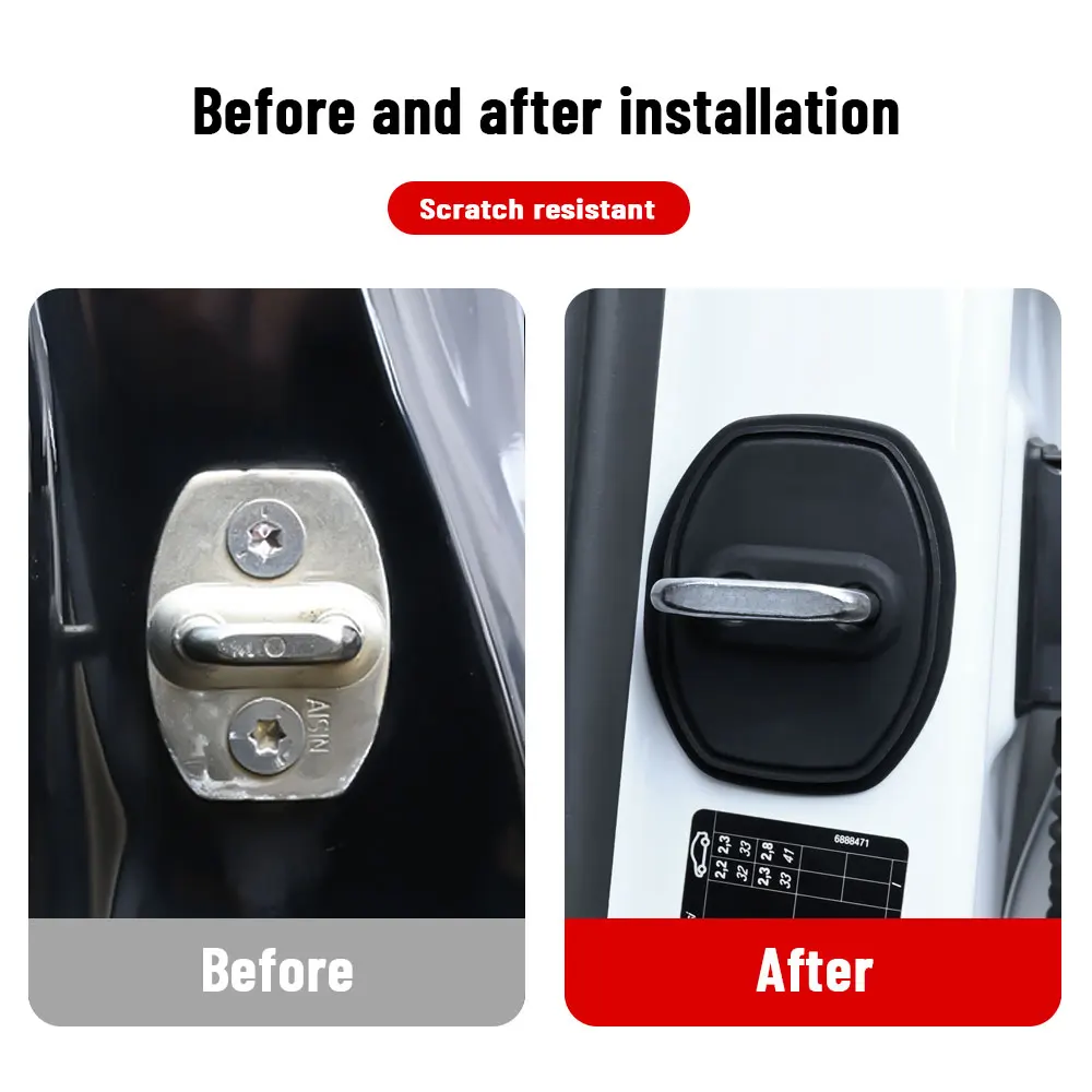 Car Door Lock Silicone Buckle Protector Cover For MG 4 ELECTRIC 2022 2023 2024 2025 Car Door Latch Anti-collision Accessories
Car Door Lock Silicone Buckle Protector Cover For MG 4 ELECTRIC 2022 2023 2024 2025 Car Door Latch Anti-collision Accessories